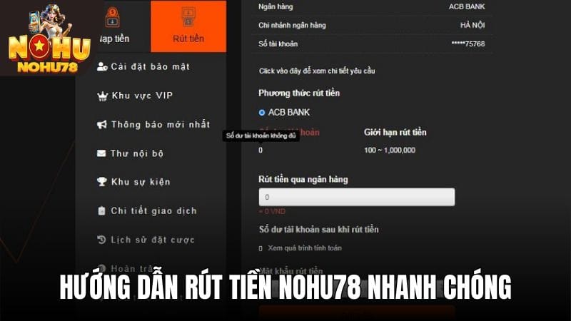 5 bước rút lợi nhuận cực đơn giản tại website Nohu78